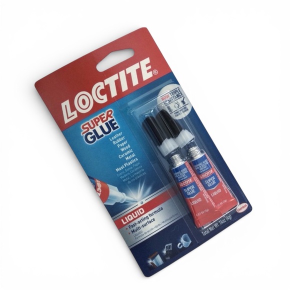 LOCTITE Super Glue Liquid – 2 Pack, Clear, 2g Tubes – NWT - Picture 3 of 6
